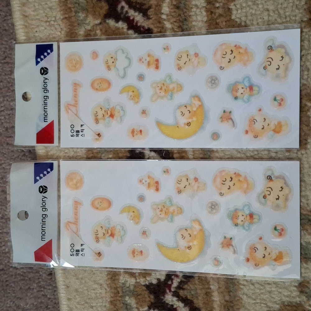 Morning Glory Chenny stickers